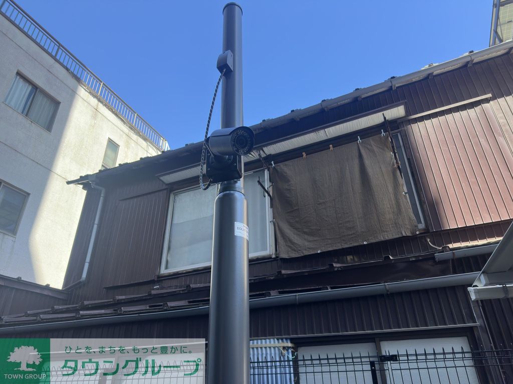 セキュリティ　駐輪場防犯カメラ