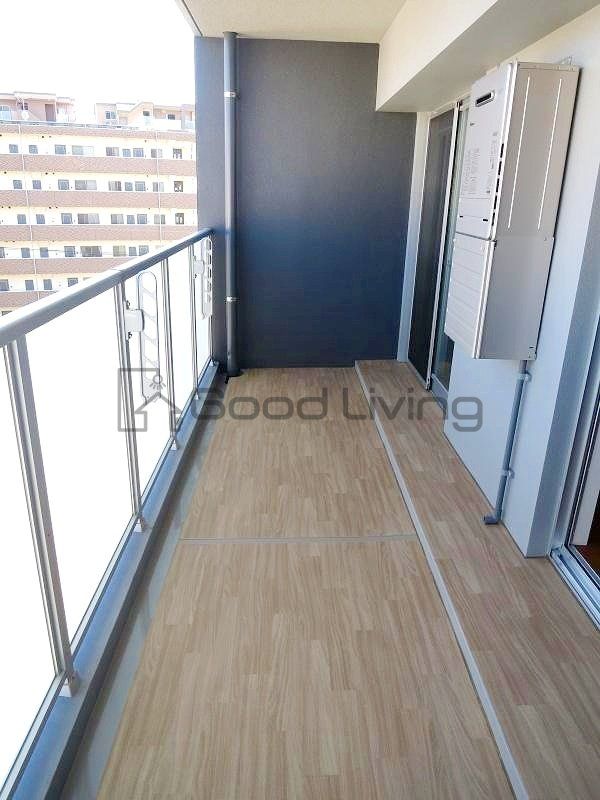 バルコニー　洗濯って気持ちいいですね