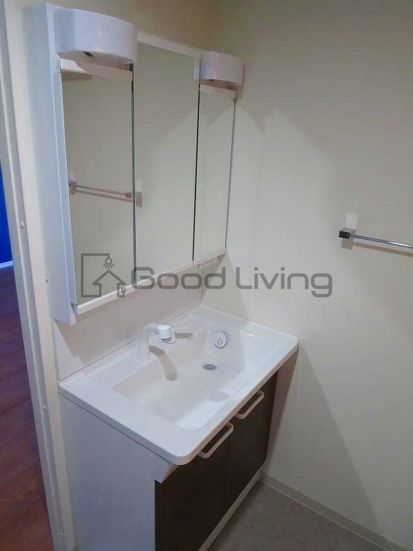 洗面設備　身だしなみもバッチリ