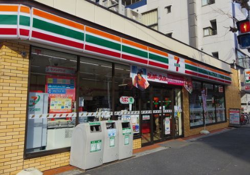 コンビニ　セブンイレブン江東新大橋3丁目店（コンビニ）まで98m