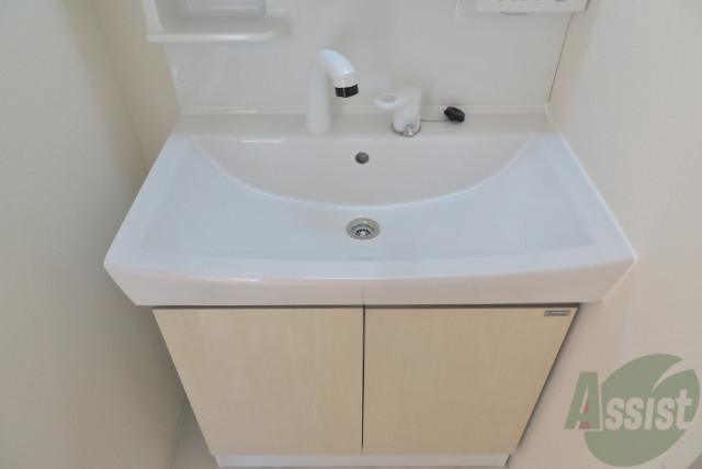 洗面設備　洗面はこちらでお願いいたします。独立していて使い易いです。