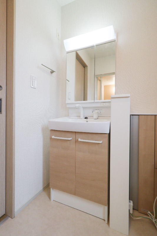 洗面設備　図面と現状に相違がある場合には現状を優先