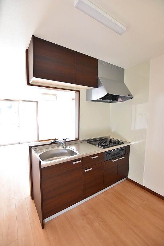 キッチン　★システムキッチングリル付き/3口コンロ★