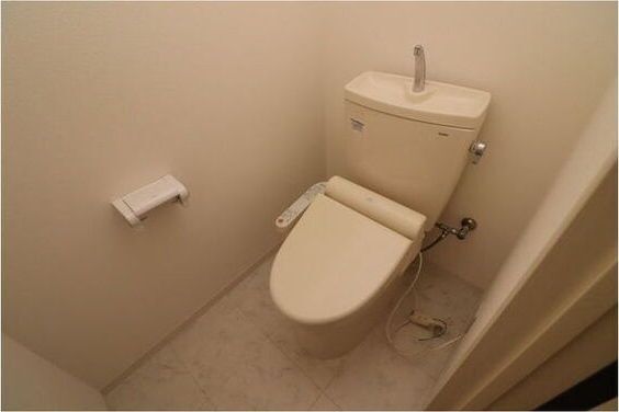 トイレ　※写真は別号室です。