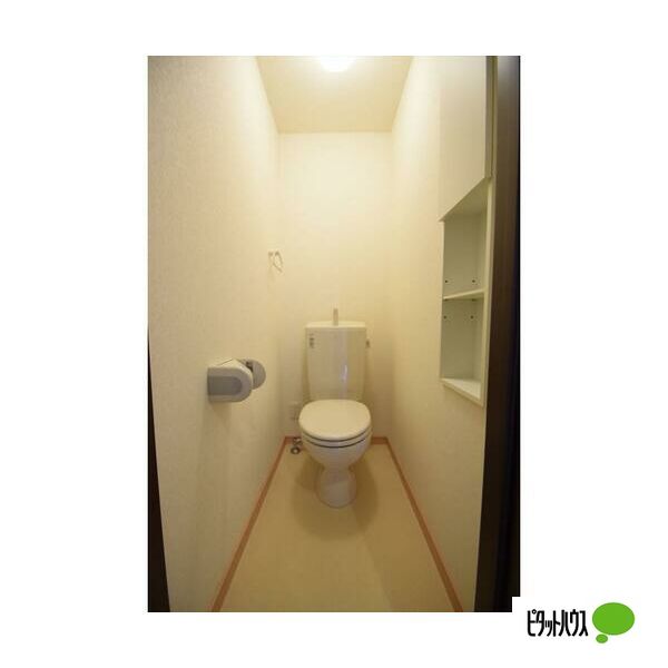 トイレ　他号室の写真です。