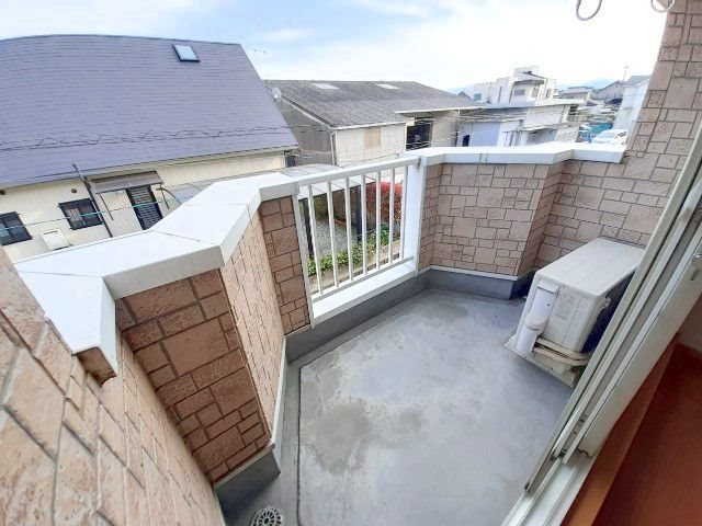 バルコニー　※別号室の写真です。