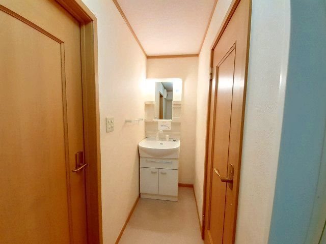 洗面設備　※別号室の写真です。