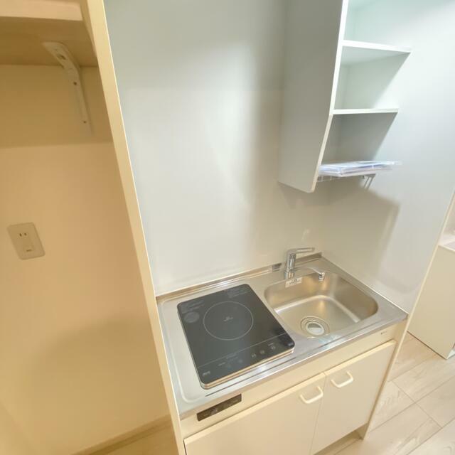 キッチン　ＩＨクッキングヒーター付システムキッチンでお料理楽々