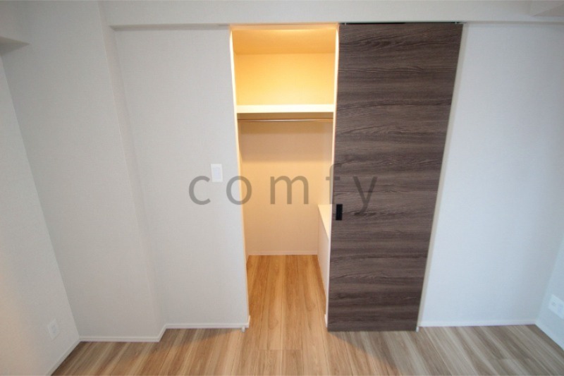 収納　ウォークインクローゼット