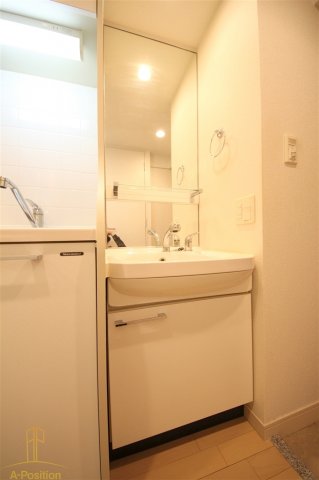 洗面設備　プレサンス天満橋アンジェ