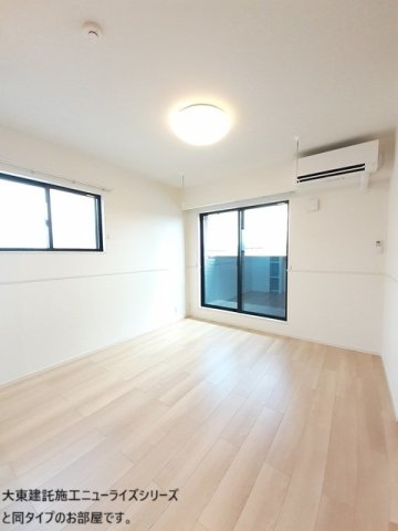 キッチン　おしゃれな居間です