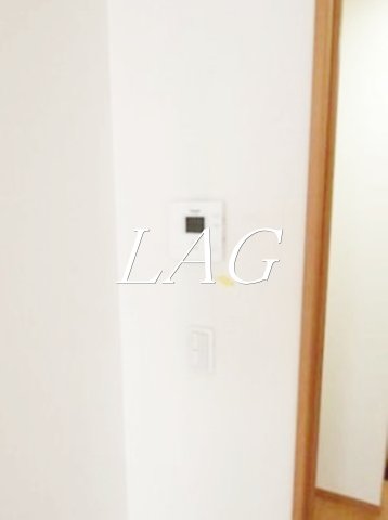 セキュリティ　モニター付きインターフォンです。