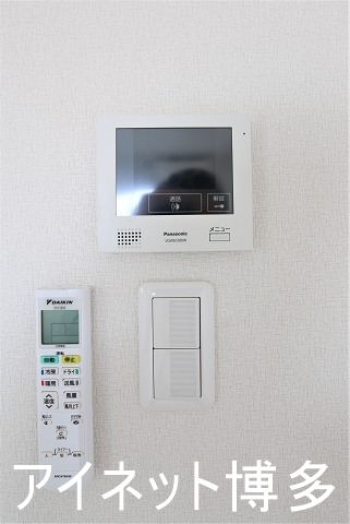 セキュリティ　モニター付きで来客時も安心