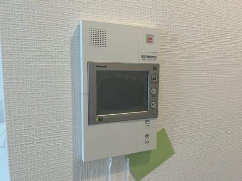 セキュリティ　カメラ付インターホン（イメージ）