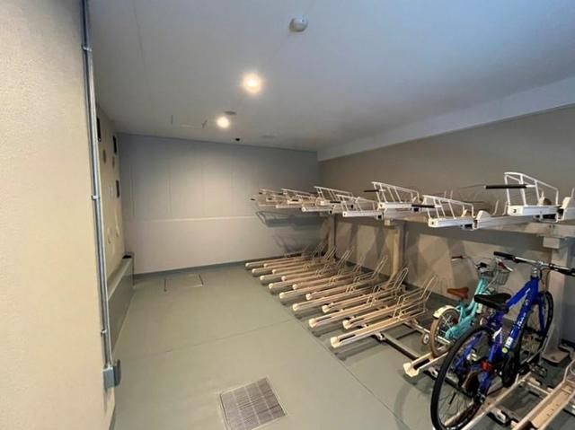 駐車場　駐輪場です。