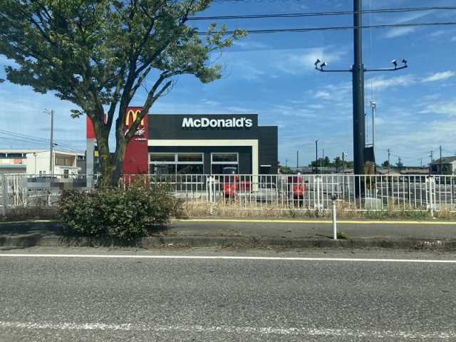 飲食店　マクドナルド新潟亀田店（飲食店）まで205m
