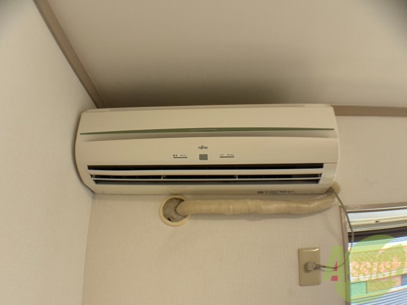 その他設備　エアコンが設置されており、暑い夏や寒い冬の対策が万全です。