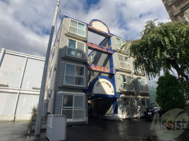 建物外観　札幌市中央区南６条西「シティハイツ南６条」