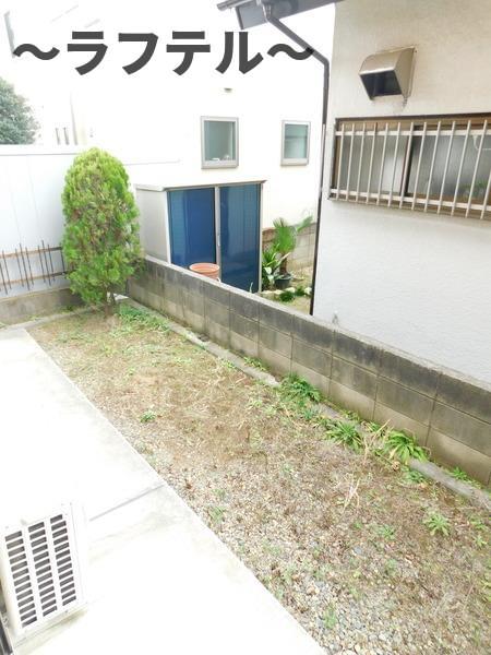 庭　お庭が付いています