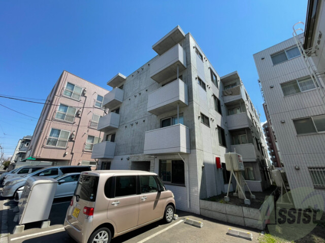 建物外観　札幌市東区北２５条東「グランディール元町」
