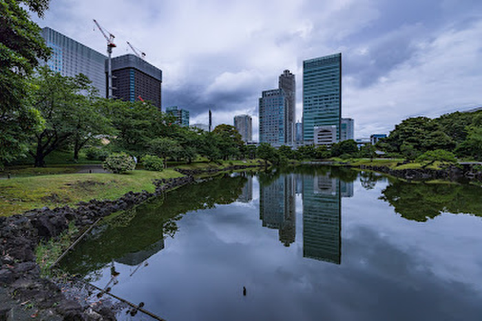 公園　旧芝離宮恩賜庭園（公園）まで800m
