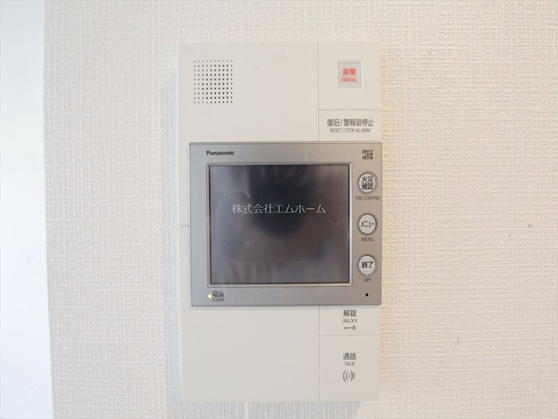 セキュリティ　TVモニター付インターホン