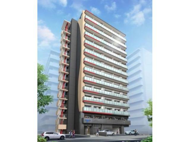 建物外観　完成模型図