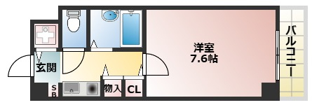 フロレスコ昭和町の間取り写真