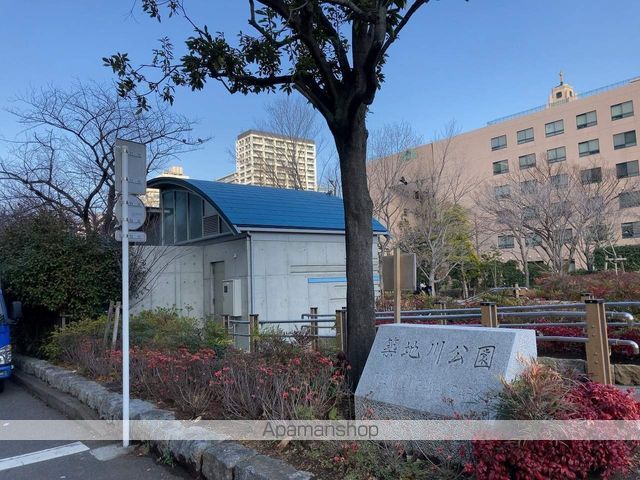 公園　築地川公園（公園）まで1910m