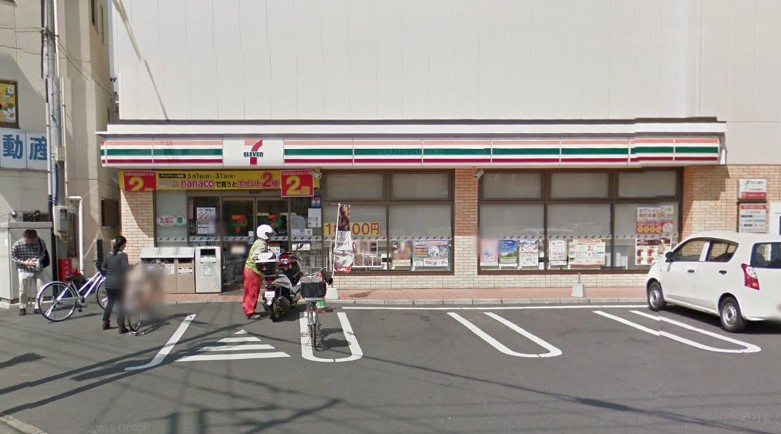 コンビニ　セブンイレブン墨田4丁目店（コンビニ）まで742m