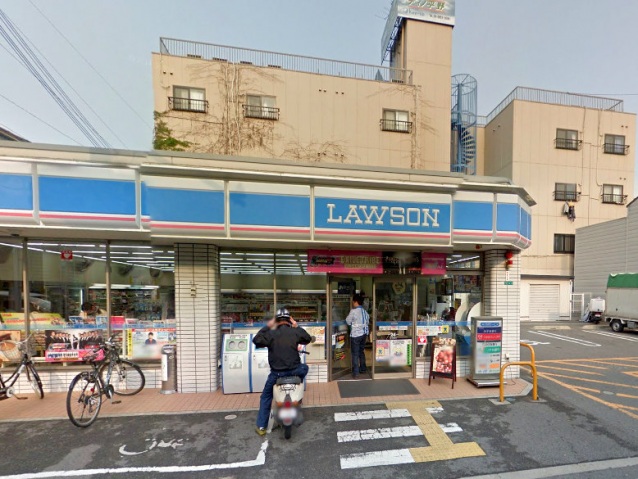 コンビニ　ローソン平野本町店（コンビニ）まで299m