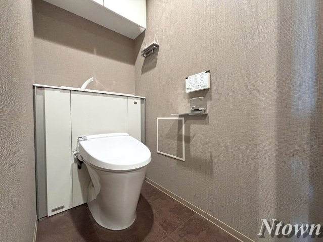 トイレ　ゆったりとした空間のトイレです