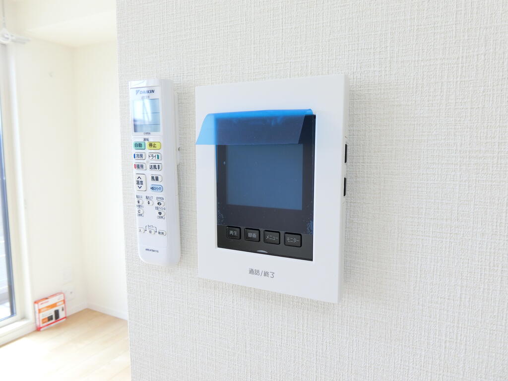 セキュリティ　同施工会社の別物件の写真です。