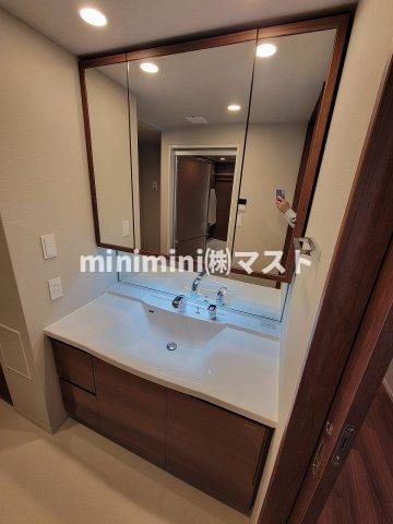 洗面設備　同マンション内・別部屋参考写真