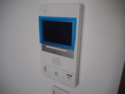 セキュリティ　カメラ付インターホン（イメージ）