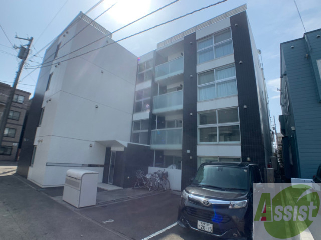 建物外観　札幌市北区麻生町「ミエル」