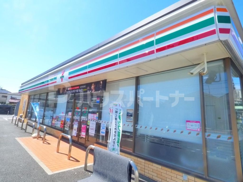 コンビニ　セブンイレブン江戸川東瑞江鎌田店（コンビニ）まで460m