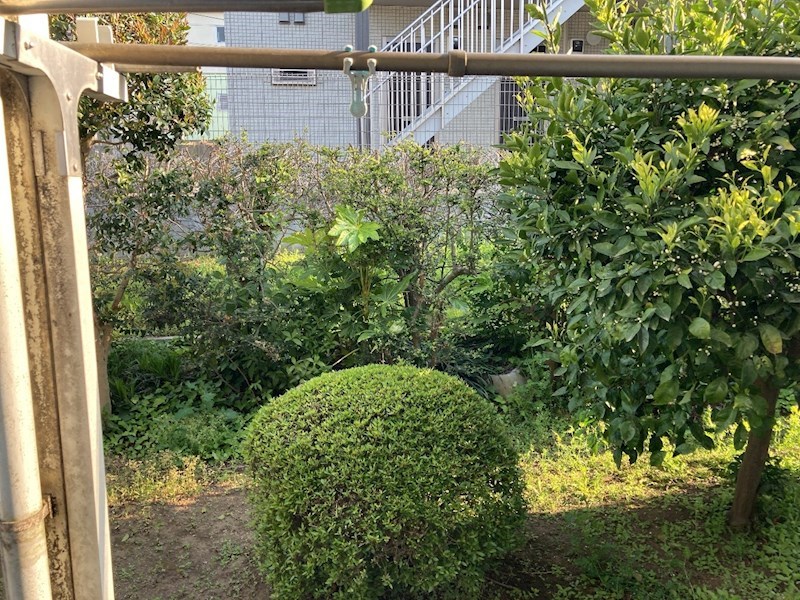 林山ハイツの玄関写真