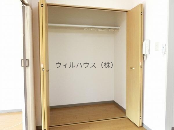 収納　クローゼット！