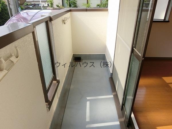 バルコニー　日当たり良好！