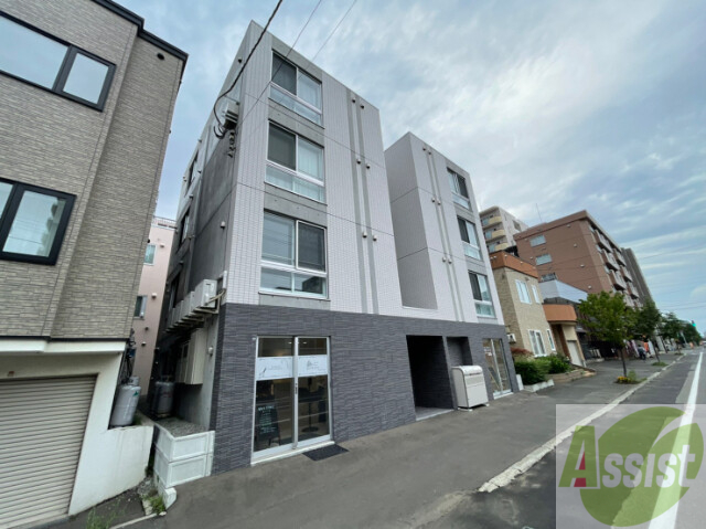 建物外観　札幌市北区北二十三条西「ピュアハーモニー北２３条」