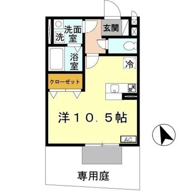 シェルズレイク日根野 Cの間取り写真