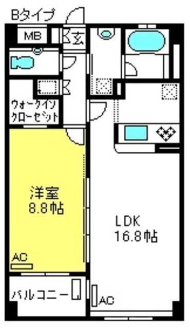 ソレイユ南与野の間取り写真