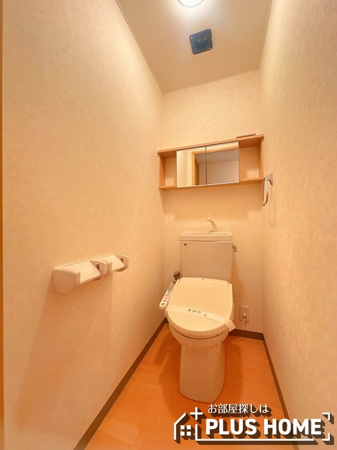 ＪＲ阪和線 六十谷駅 徒歩10分 2階建 築18年のトイレ写真