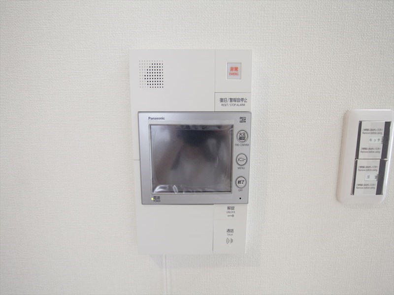 セキュリティ　ＴＶモニター付インターホン