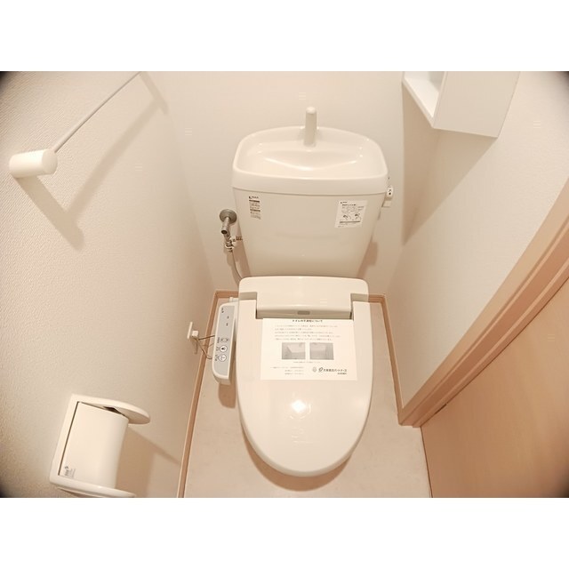 ヴィラBのトイレ写真