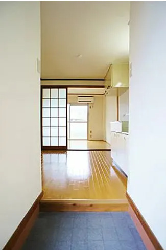 玄関　シンプルな玄関です