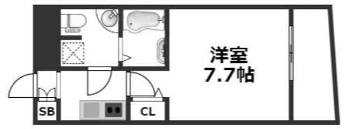 ラシーヌ日本橋の間取り写真