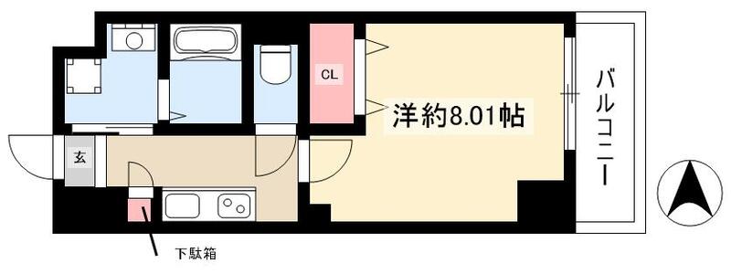 アプリーレ千代田の間取り写真