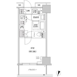 パークハビオ渋谷本町レジデンスの間取り写真
